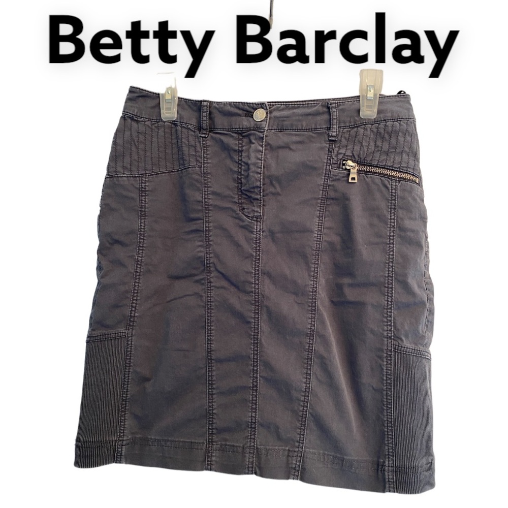 Betty Barclay Utility Skirt Gray S
